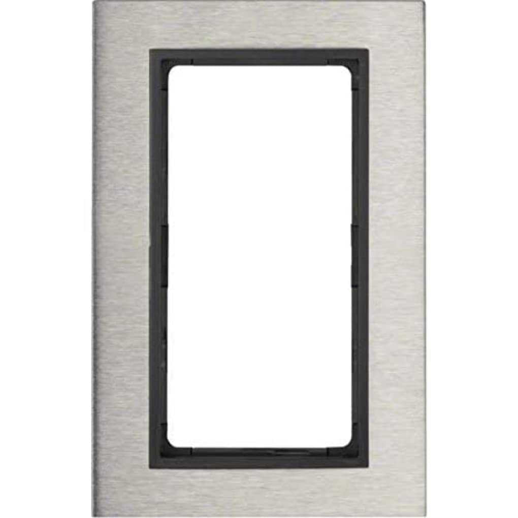 Berker 13093606 Rahmen mit großem Ausschnitt B.7 Edelstahl/anthrazit Mesch Shop Berker 13093606 Rahmen mit großem Ausschnitt B.7 Edelstahl/anthrazit Mesch Shop